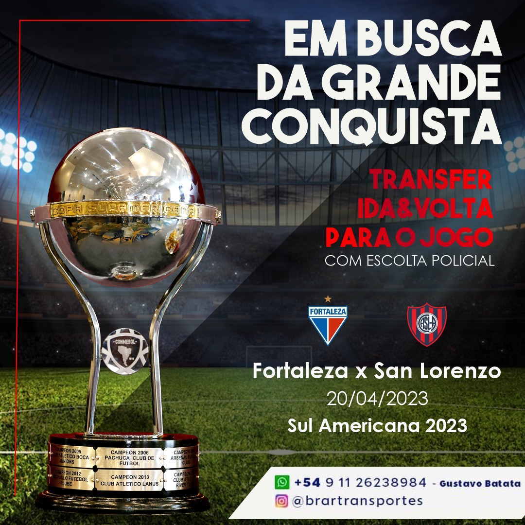 Fortaleza x San Lorenzo - Sula 2023