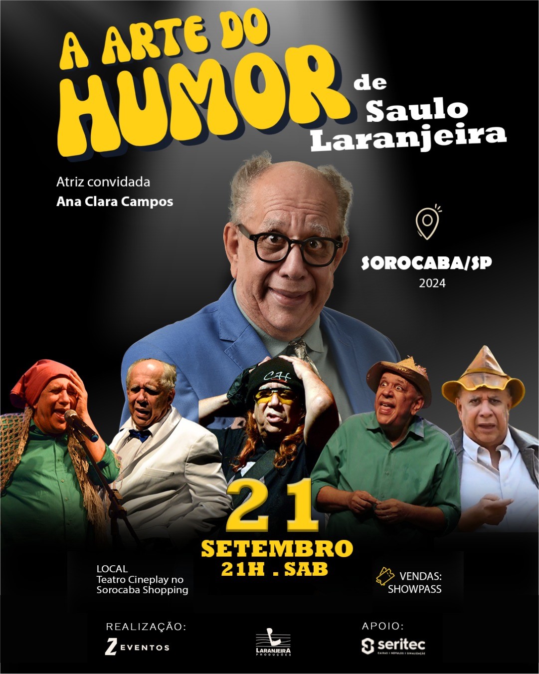 A Arte do Humor de Saulo Laranjeira